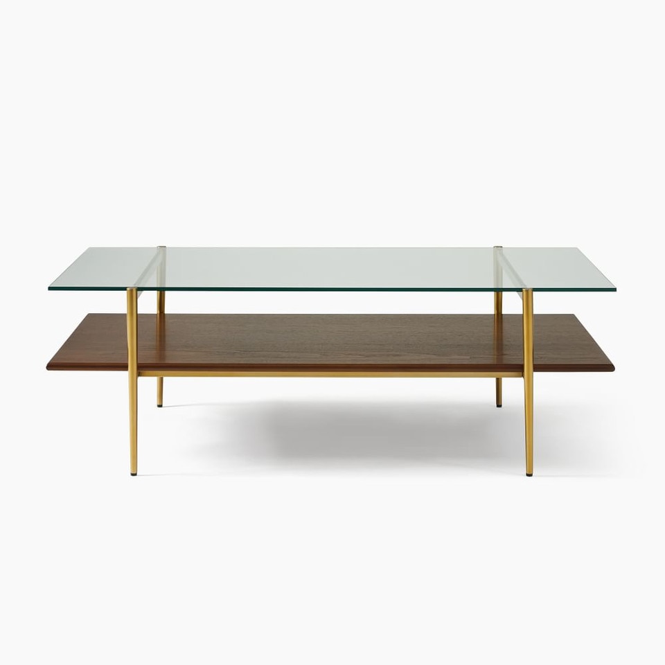Mid-Century Art Display Coffee Table (117 cm)
