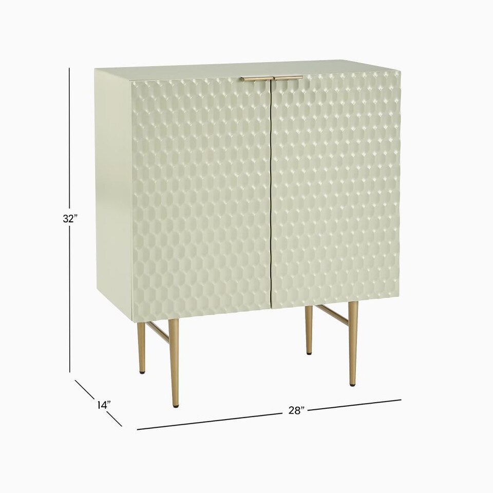 Audrey Cabinet - Parchment
