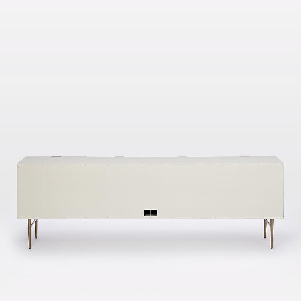 Audrey Media Console (202.5 cm) - Parchment