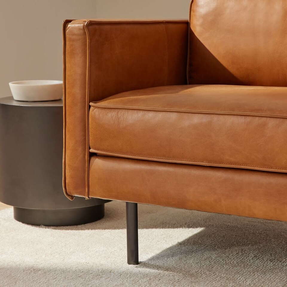 Axel Leather Sofa (226 cm)