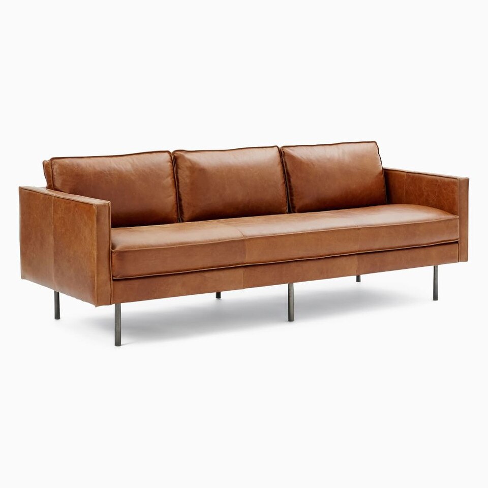 Axel Leather Sofa (226 cm)