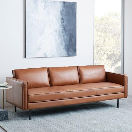 Axel Leather Sofa 226 Cm West Elm United Kingdom - Leather Sofa With Removable Seat Cushions Uk Axel Leather Sofa 226 Cm West Elm United Kingdom - Leather Sofa With Removable Seat Cushions Uk