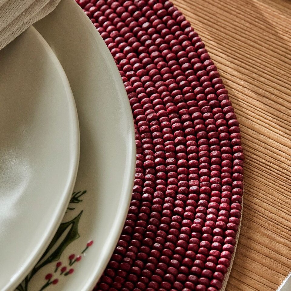 Beaded Linens Placemats