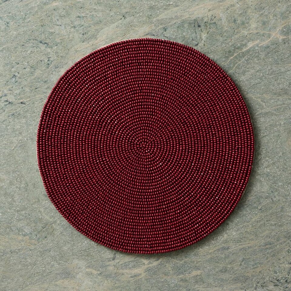 Beaded Linens Placemats