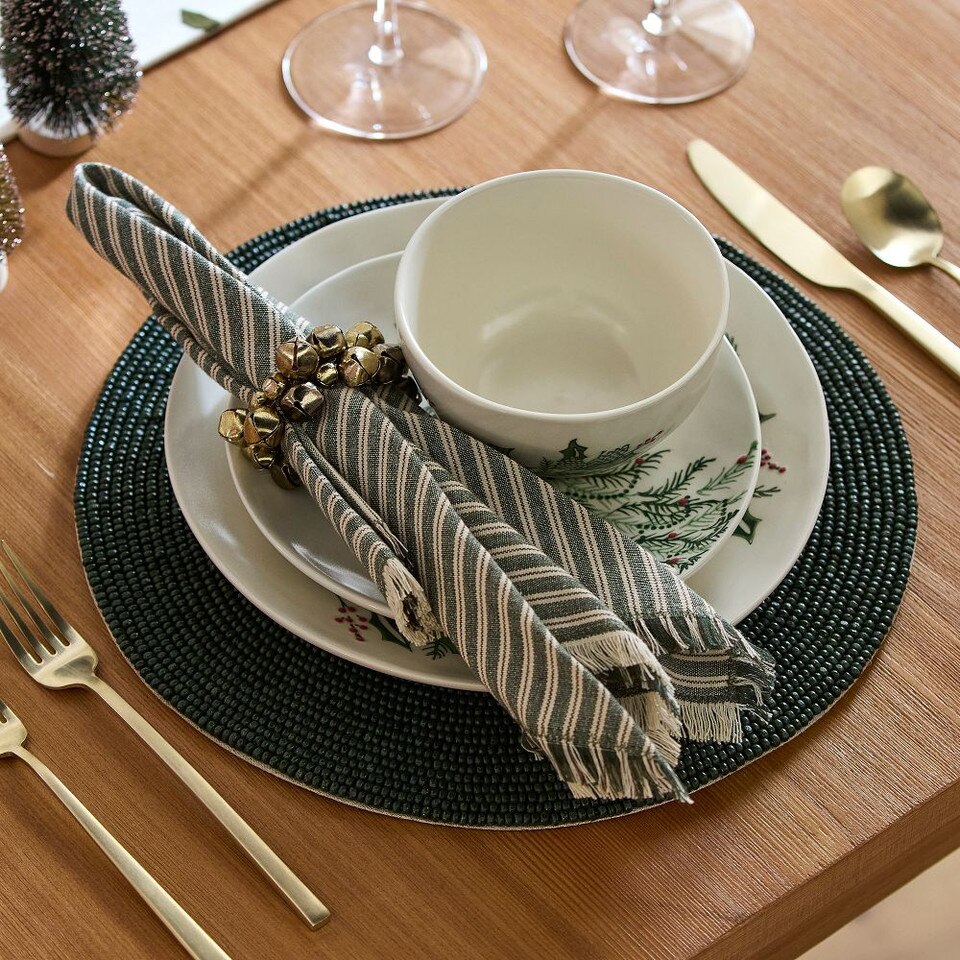 Beaded Linens Placemats