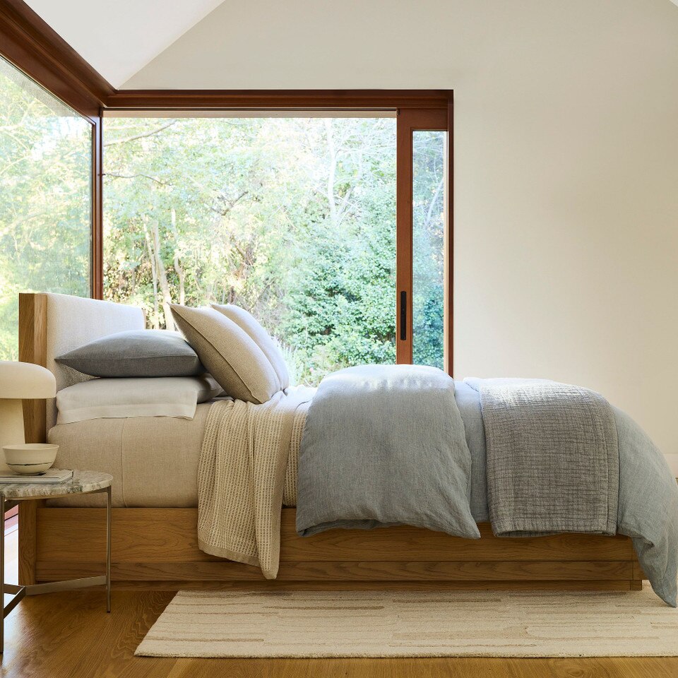 European Flax Linen Duvet Cover & Pillowcases