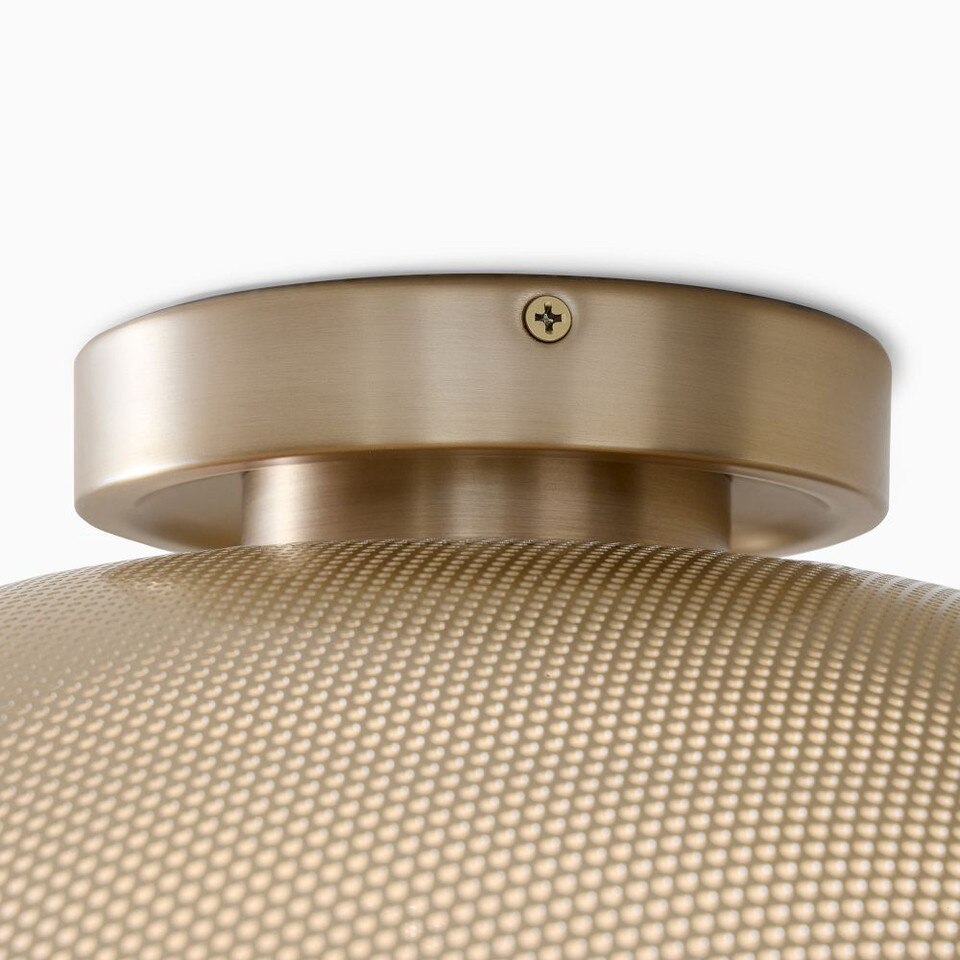 Bezel Perforated Metal Flushmount (41 cm)