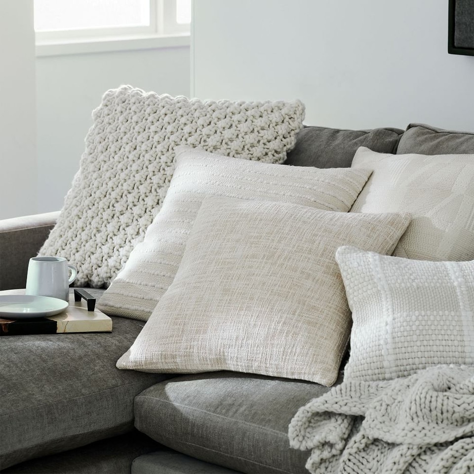 Bobble Knit Cushion Covers
