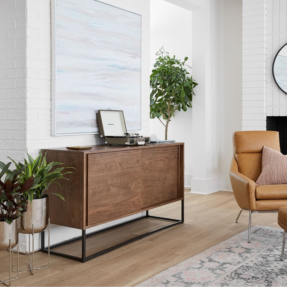 Box Frame Sideboard (147 cm) - Cool Walnut