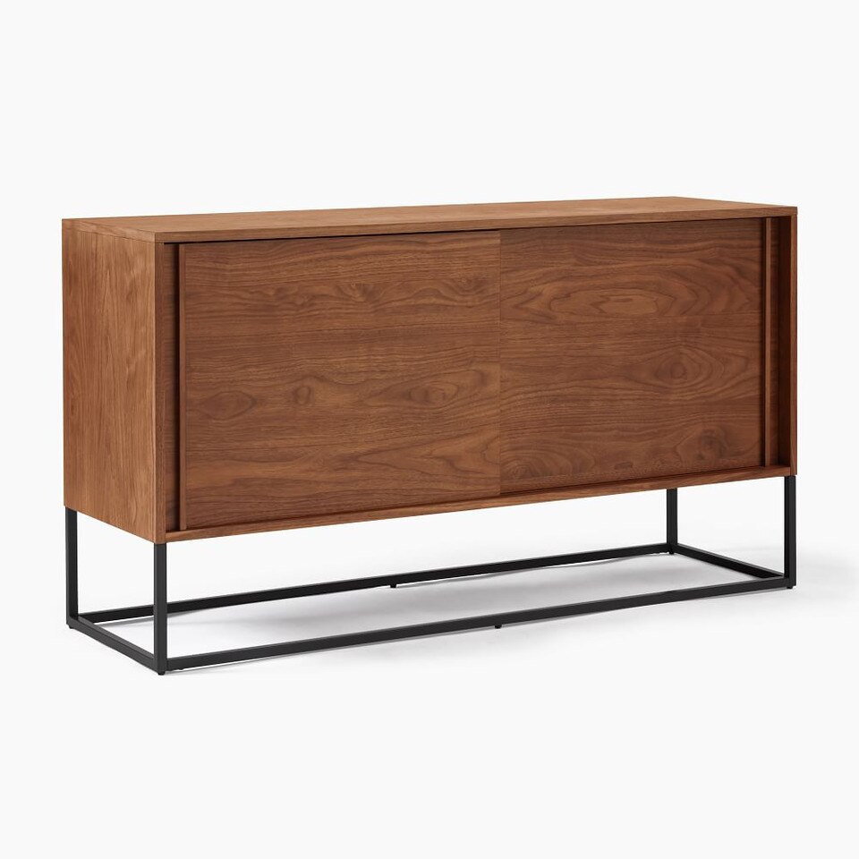 Box Frame Sideboard (147 cm) - Cool Walnut