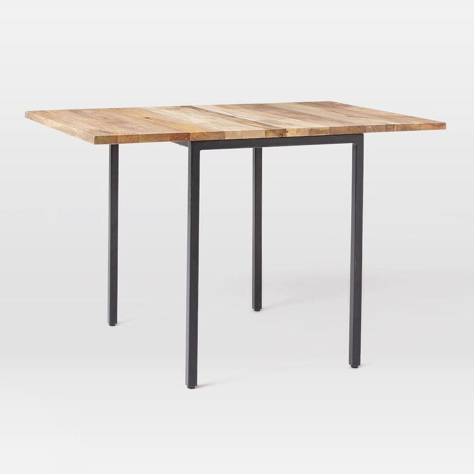 Box Frame Drop Leaf Expandable Table | west elm United Kingdom