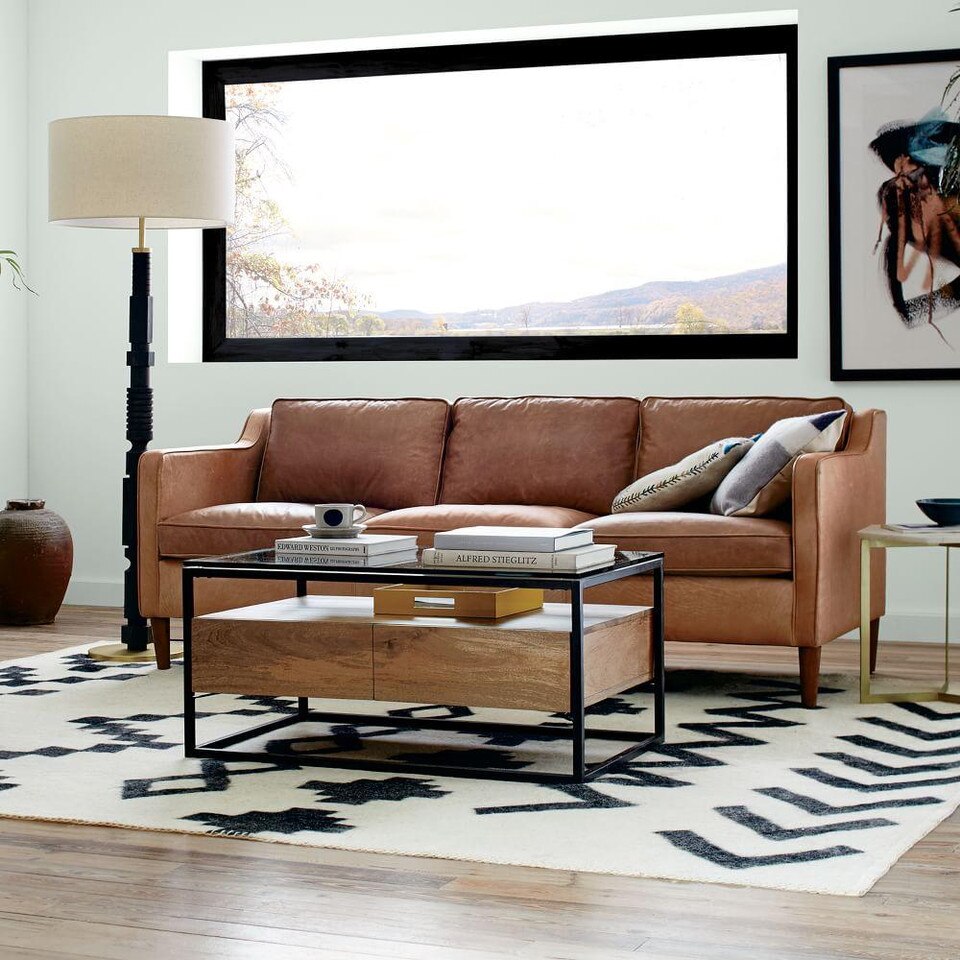 Box Frame Storage Coffee Table | west elm United Kingdom