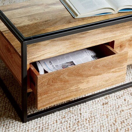 Box Frame Storage Coffee Table West Elm United Kingdom