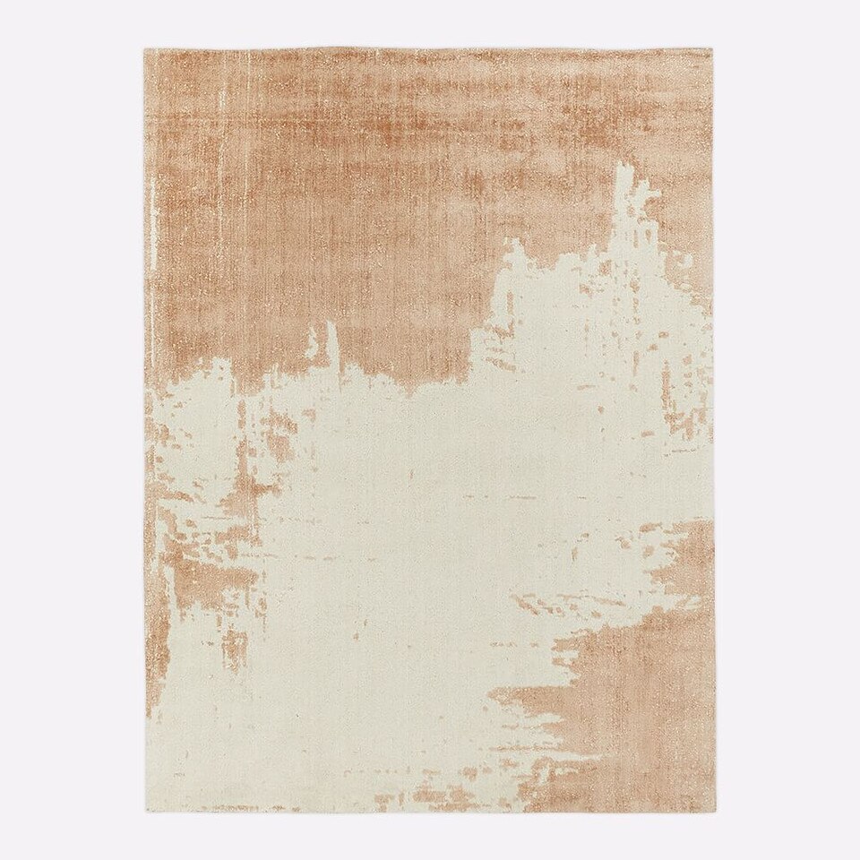 Brushed Metallic Rug