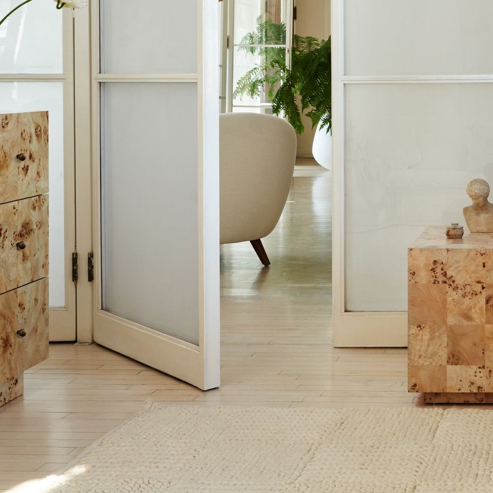 Burl 6-Drawer Chest (152 cm)