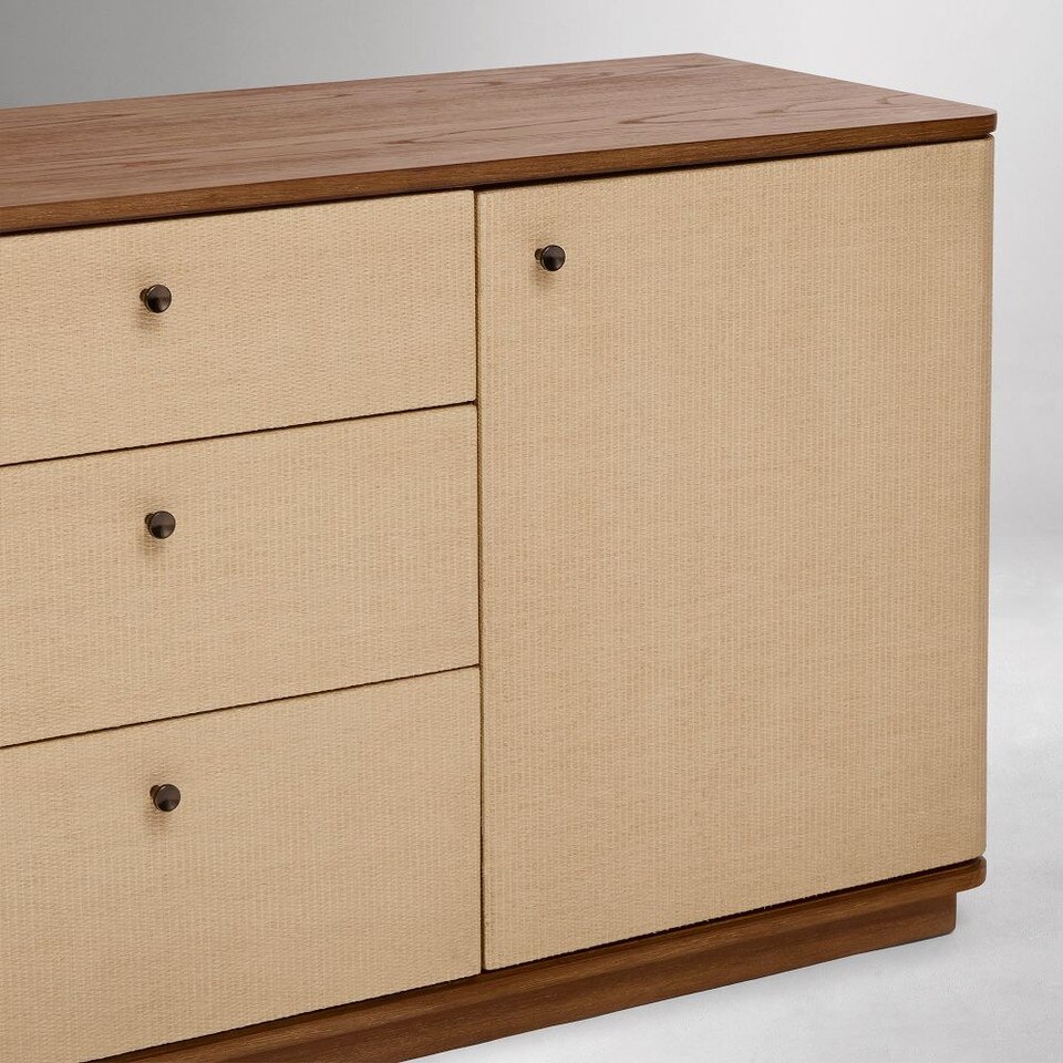 Camille Grasscloth Sideboard (152 cm)