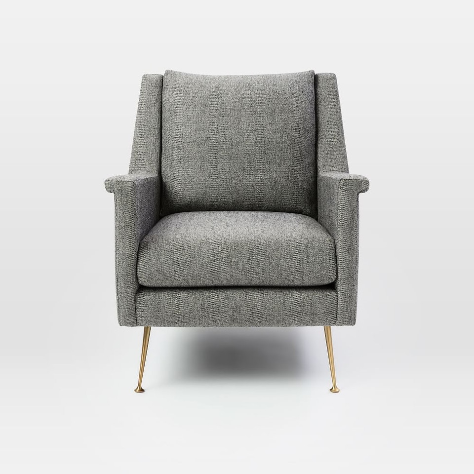 Carlo Mid-Century Armchair | west elm United Kingdom