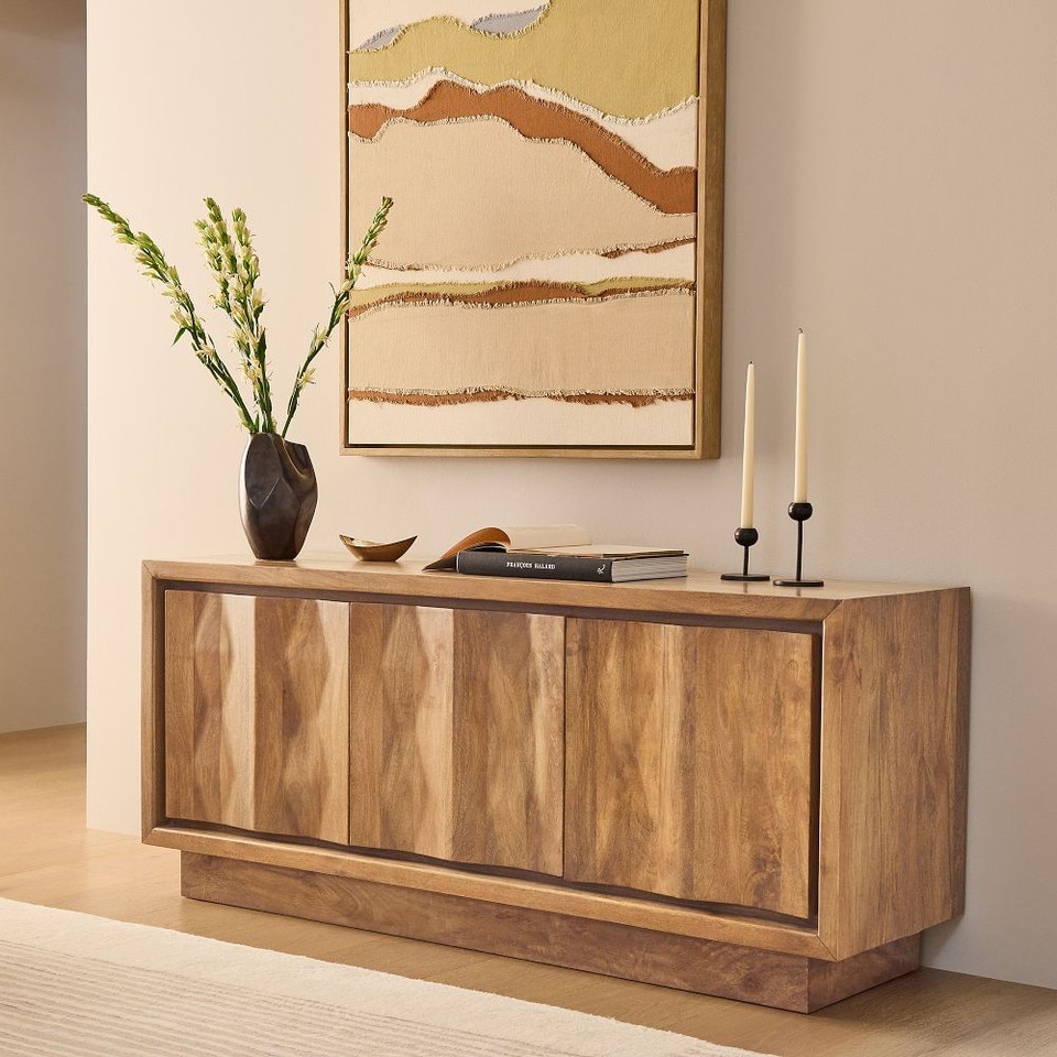 Carved Pattern Media Console (152 cm)
