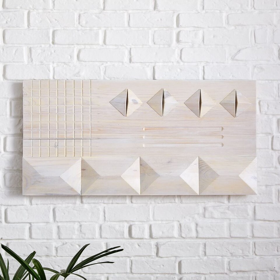 Diego Olivero Carved Wood Wall Art