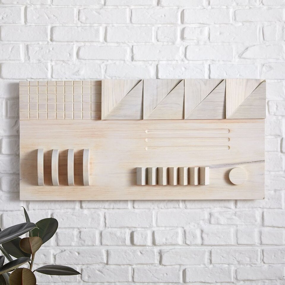 Diego Olivero Carved Wood Wall Art
