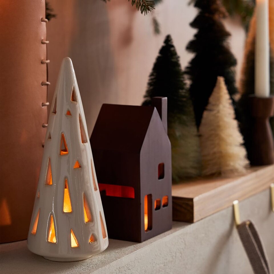 Village Tealight Candleholders
