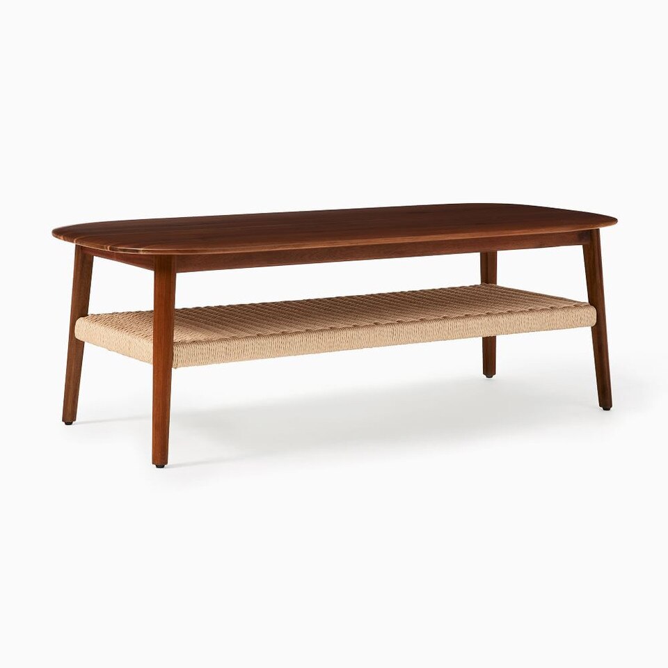 Chadwick Mid-Century Rectangle Coffee Table (122 cm)