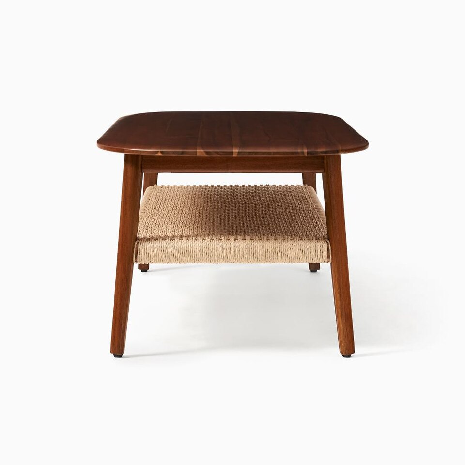 Chadwick Mid-Century Rectangle Coffee Table (122 cm)