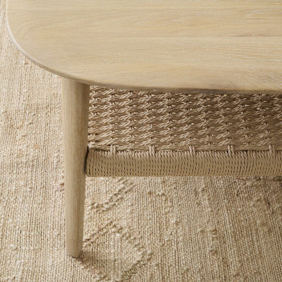 Chadwick Mid-Century Rectangle Coffee Table (122 cm)