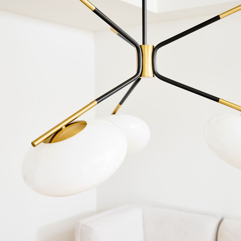 Champignon 3-Light Chandelier