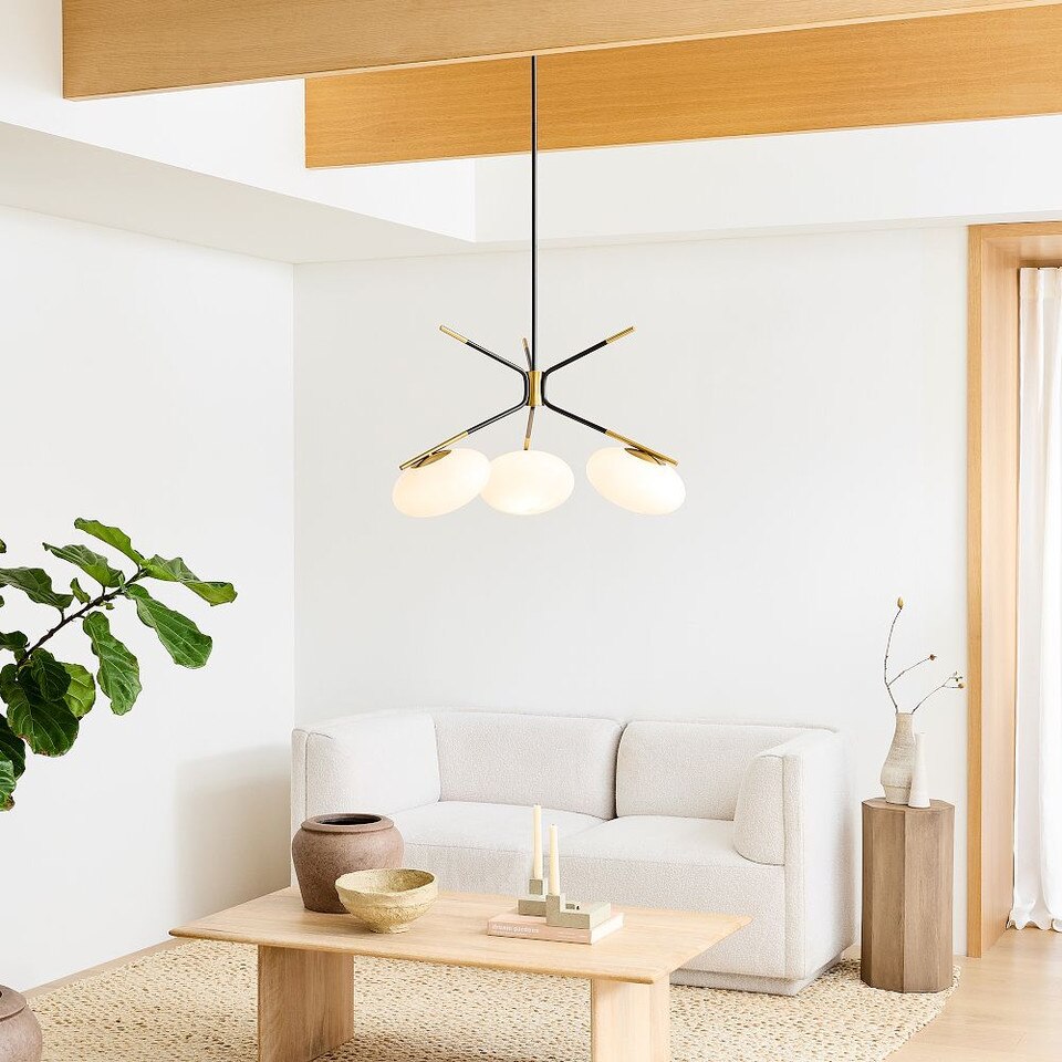 Champignon 3-Light Chandelier