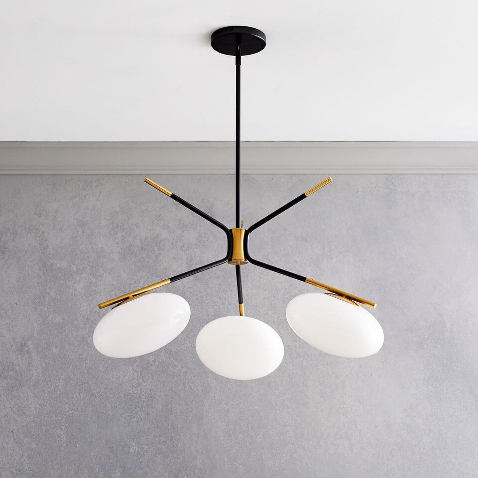 Champignon 3-Light Chandelier