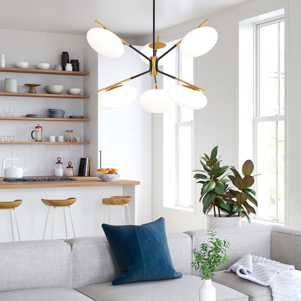 Champignon 6-Light Chandelier