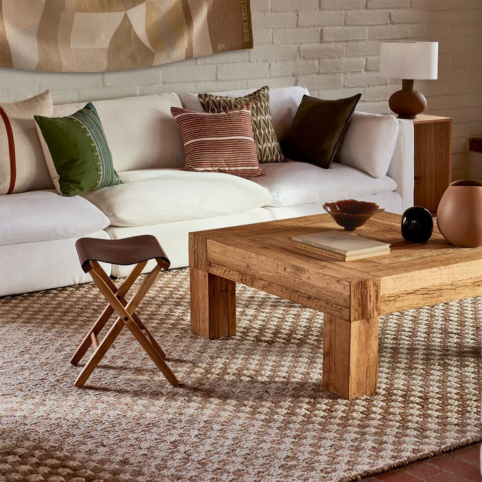 Chess Weave Wool & Jute Rug