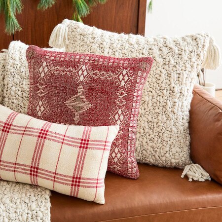 Chunky Marl Knit Cushion Cover