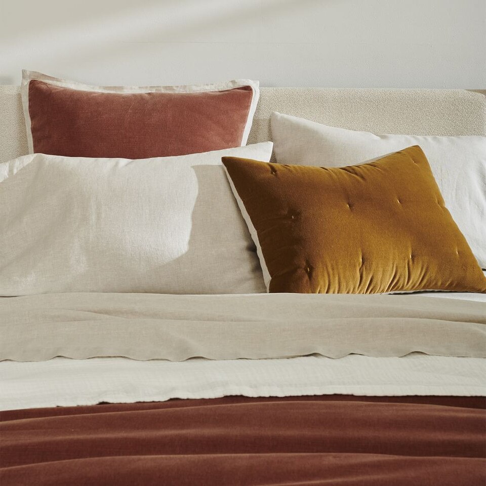 Classic Cotton Velvet Duvet Cover & Pillowcases