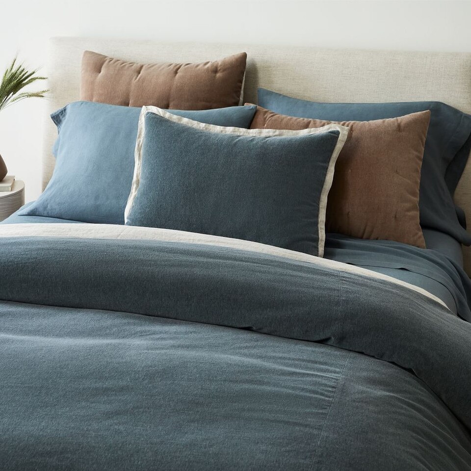 Classic Cotton Velvet Duvet Cover & Pillowcases