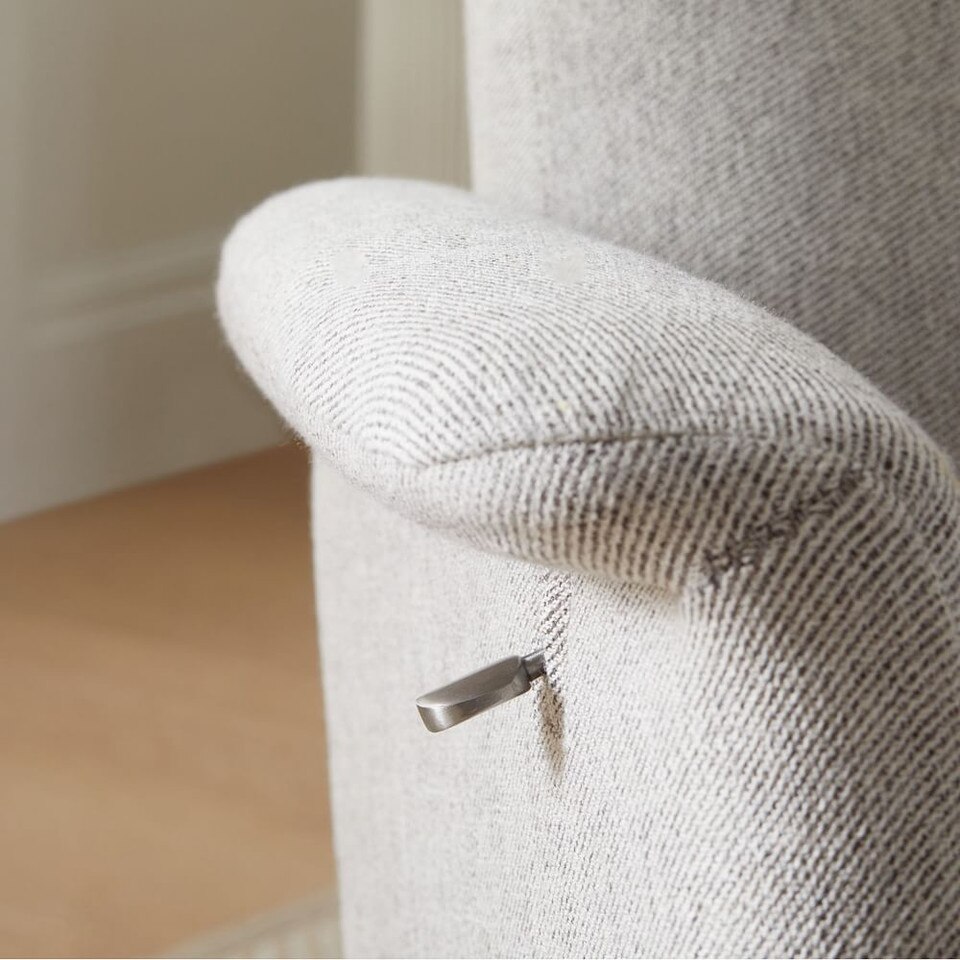 Crescent Swivel Reclining Armchair