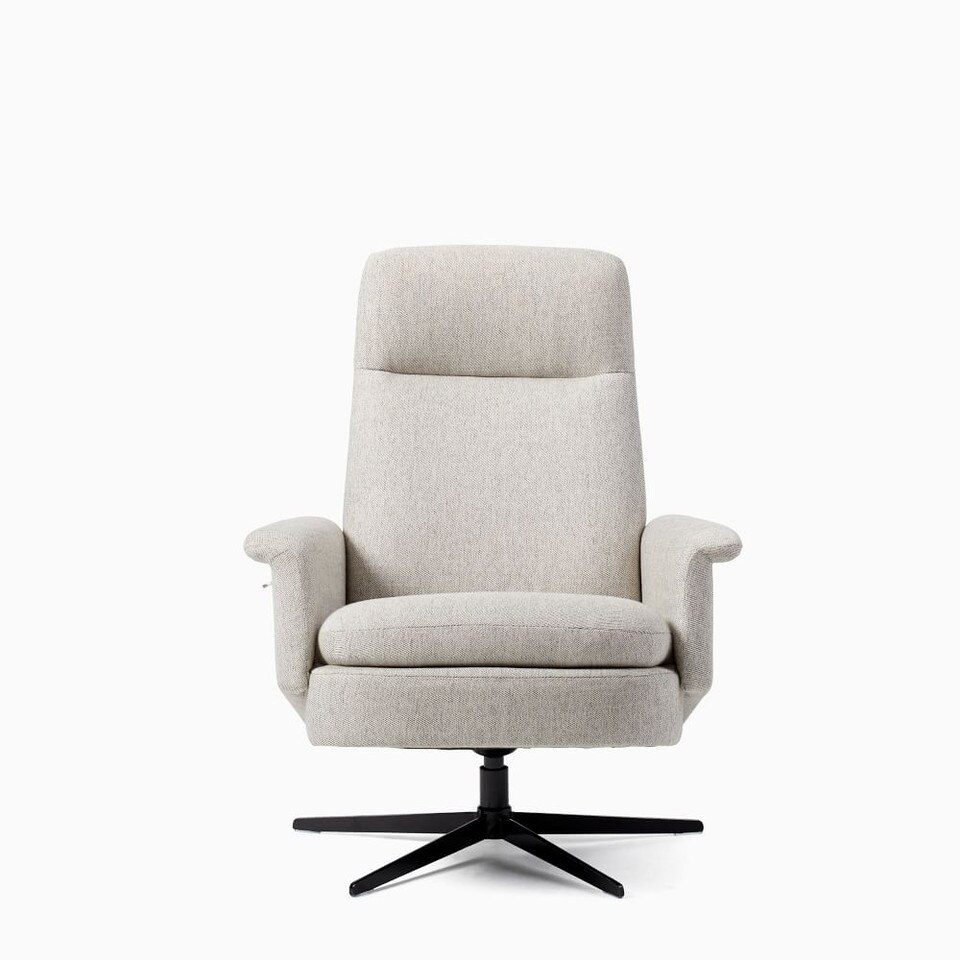Crescent Swivel Reclining Armchair
