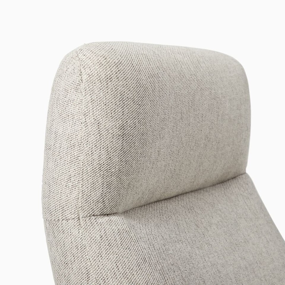 Crescent Swivel Reclining Armchair