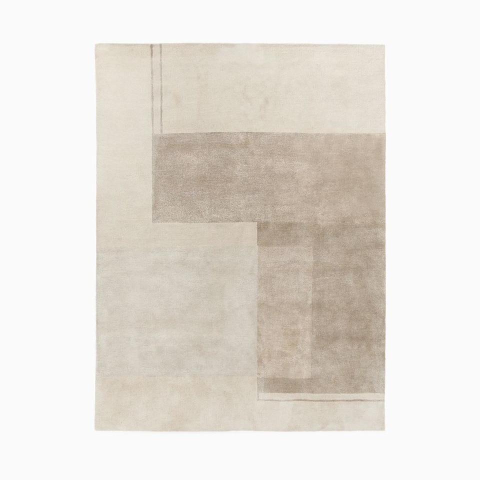 Colourblock Shine Rug