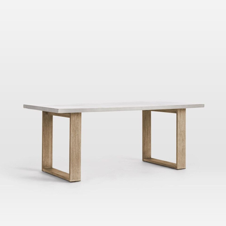 Portside Garden Concrete Dining Table (183 cm)
