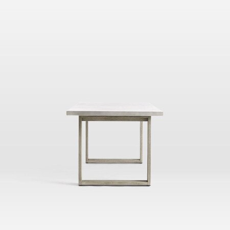 Concrete Garden Dining Table West Elm United Kingdom