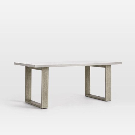 Concrete Garden Dining Table West Elm United Kingdom