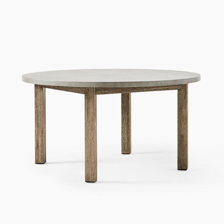 Concrete Outdoor Round Dining Table 60 Concrete Outdoor Round Dining Table 60, Round Outdoor Dining Table Uk