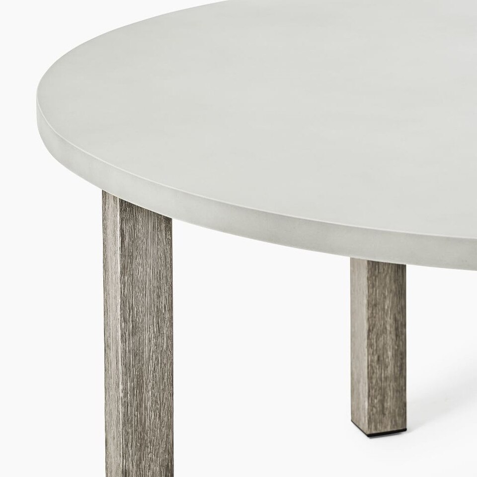 Concrete Outdoor Round Dining Table (152 cm)