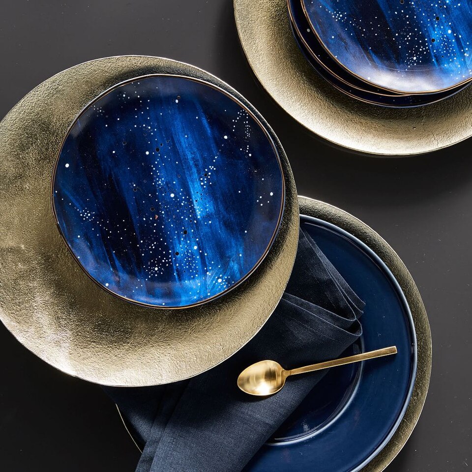 Constellation Salad Plate