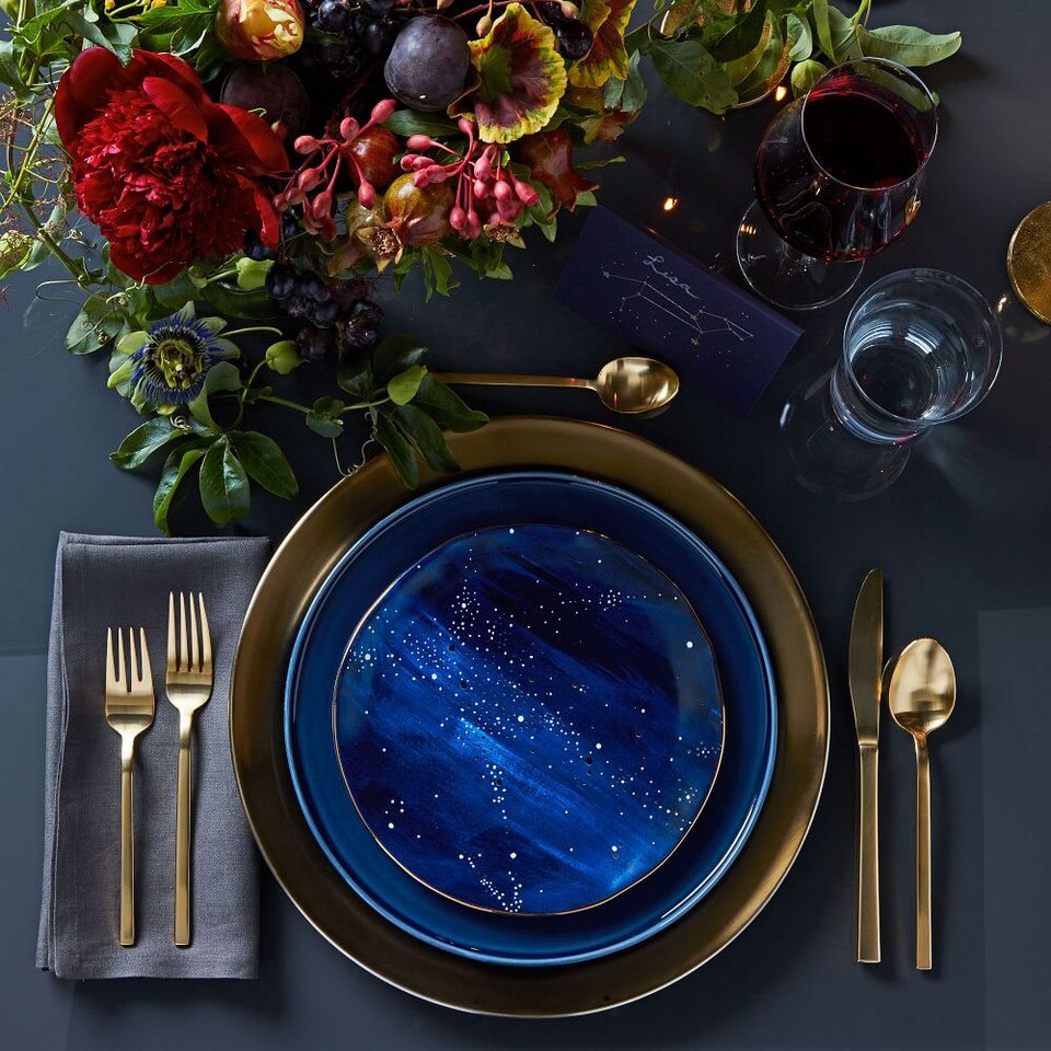 Constellation Salad Plate