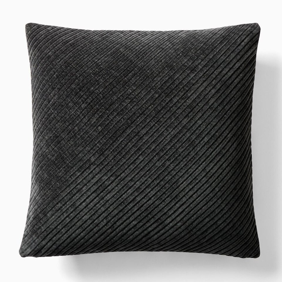 Corded Bias Velvet Cushion Cover