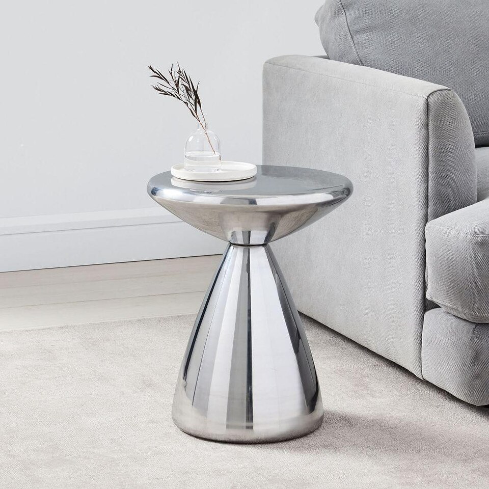 Cosmo Side Table - Silver