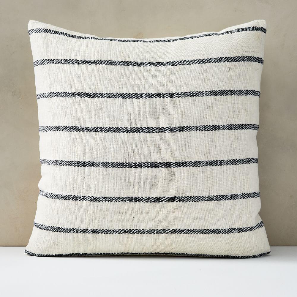 striped pillow case